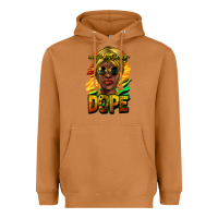 Meerkat unapologetically dope afro Heavyweight Hoodie - NancyCooperArtShop