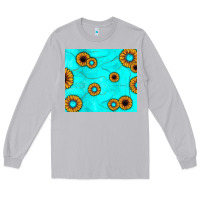 Moon Dust turquoise gemstone sunflower Long Sleeve Tee - JahusDesignShop
