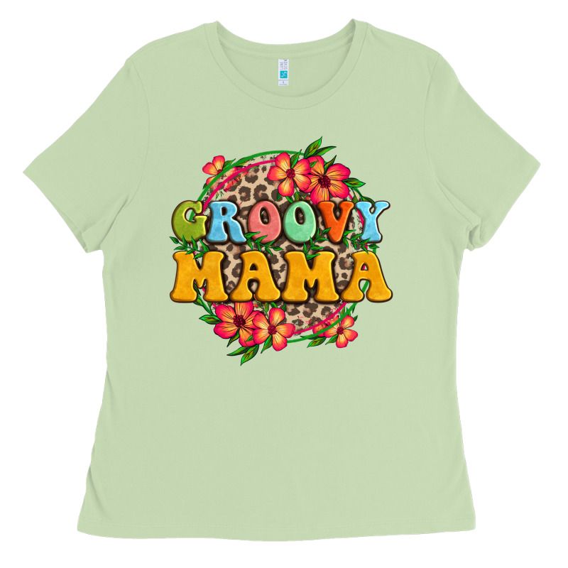 Groovy Mama Ladies Tee by Zillion Design Studio | Teevron