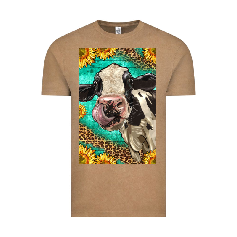 Western Holstein Cow Vintage Tee by LillyAllenDesigns | Teevron