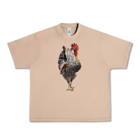 Burro cream legbar rooster Urban Heavy Tee - LillyAllenDesigns