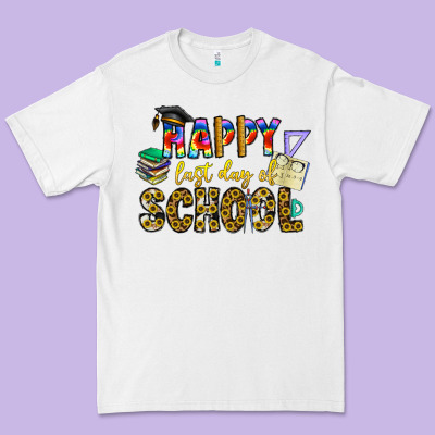 Happy Last Day Of School Premium Tee Designed By Cowhidedigitalart