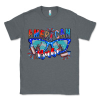Charcoal Heather American babe Classic Tee - CowhideDigitalArt