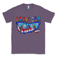 Lavender American babe Classic Tee - CowhideDigitalArt