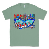 Sage American babe Classic Tee - CowhideDigitalArt