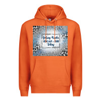 Carrot feeling kinda idgaf ish today with leopard and gli Premium Hoodie - TumblerDesignByShophia