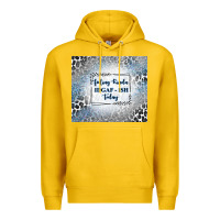 Lemon feeling kinda idgaf ish today with leopard and gli Premium Hoodie - TumblerDesignByShophia