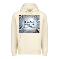 Sandshell feeling kinda idgaf ish today with leopard and gli Premium Hoodie - TumblerDesignByShophia