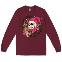 Burgundy its cold outside like my heart Long Sleeve Tee - MaliasSmallBusiness