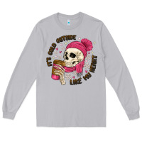Moon Dust its cold outside like my heart Long Sleeve Tee - MaliasSmallBusiness