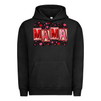 Pigment Black Pink leopard mama Urban Hoodie - FaDigitalArtStudio