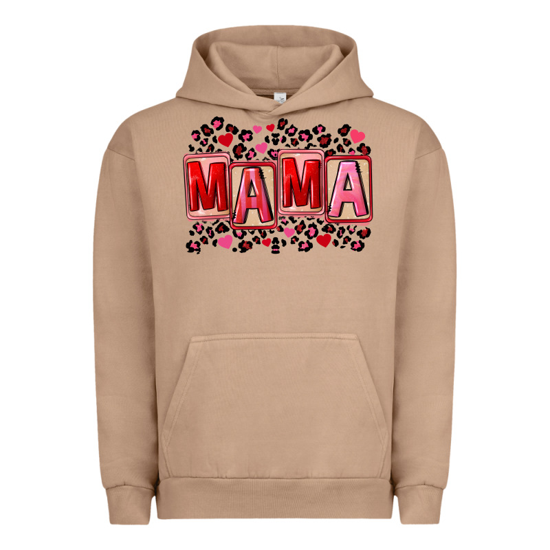 Pink Leopard Mama Urban Hoodie by FaDigitalArtStudio | Teevron