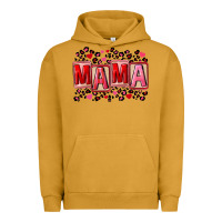 Pigment Peanut Butter Pink leopard mama Urban Hoodie - FaDigitalArtStudio