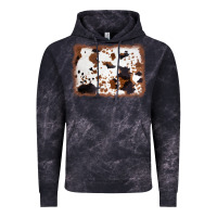 Cloud Black cowhide background Vintage Hoodie - AdoDesignShop
