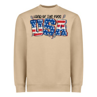 Mushroom land of the free usa Heavyweight Sweatshirt - MaliasSmallBusiness