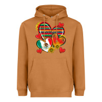Meerkat Mexican Hearts Heavyweight Hoodie - texasbilliewilder