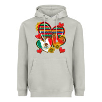 Moon Dust Mexican Hearts Heavyweight Hoodie - texasbilliewilder