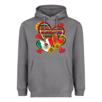 Storm Mexican Hearts Heavyweight Hoodie - texasbilliewilder