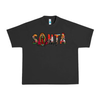 Pigment Black santa claus lady of guadalupe Urban Heavy Tee - Jasminsmagicworld