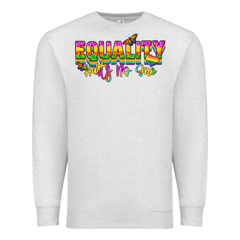 Equality Hurts No One Premium Sweatshirt by NancyCooperArtShop | Teevron