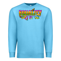 Ocean Blue Equality hurts no one Premium Sweatshirt - NancyCooperArtShop