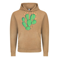 Vintage Camel texas prickly pear cactus Vintage Hoodie - Artiststas