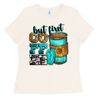 Bone but first coffee Ladies Tee - Zillion Design Studio