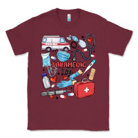 Burgundy can't talk right now doing paramedic stuff Classic Tee - MaliasSmallBusiness