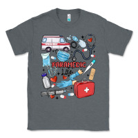 Charcoal Heather can't talk right now doing paramedic stuff Classic Tee - MaliasSmallBusiness