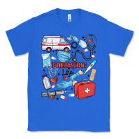 True Royal can't talk right now doing paramedic stuff Classic Tee - MaliasSmallBusiness