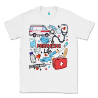 White can't talk right now doing paramedic stuff Classic Tee - MaliasSmallBusiness