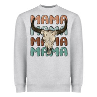 Heather Grey mama Heavyweight Sweatshirt - MaliasSmallBusiness