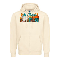 Sandshell Western Hey There Pumpkin Zipper Hoodie - LillyAllenDesigns