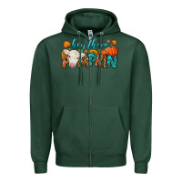 Sports Green Western Hey There Pumpkin Zipper Hoodie - LillyAllenDesigns