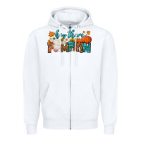White Western Hey There Pumpkin Zipper Hoodie - LillyAllenDesigns