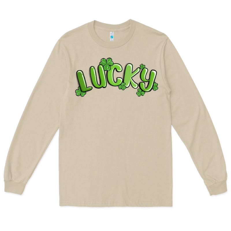 Lucky St Patricks Day Long Sleeve Tee by MaliasSmallBusiness | Teevron