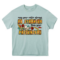 Arona may your coffe always be stronger than your passengers Heavy Core Tee - CowhideDigitalArt