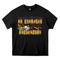 Black may your coffe always be stronger than your passengers Heavy Core Tee - CowhideDigitalArt
