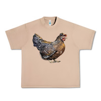 Burro Cream Legbar Chicken Urban Heavy Tee - LillyAllenDesigns