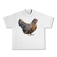 Lunar Rock Cream Legbar Chicken Urban Heavy Tee - LillyAllenDesigns