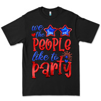 Black we people like the party Premium Tee - HRA Design Shop