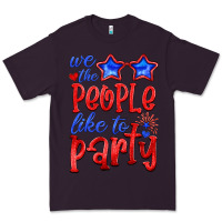 Plum we people like the party Premium Tee - HRA Design Shop