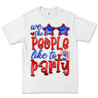 White we people like the party Premium Tee - HRA Design Shop