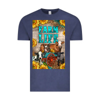 Vintage Denim Western Farm Life Vintage Tee - LillyAllenDesigns
