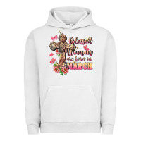 Pigment Lunar Rock Blessed women are born in March Urban Hoodie - FaDigitalArtStudio