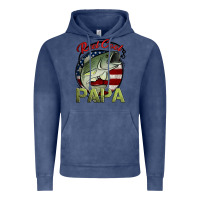Vintage Denim reel cool papa fishing Vintage Hoodie - Jasminsmagicworld