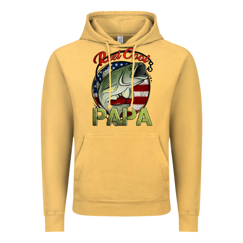 Reel Cool Papa Fishing Vintage Hoodie by Jasminsmagicworld | Teevron