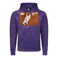 Cloud Purple cowhide background Vintage Hoodie - AdoDesignShop