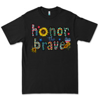 Black honor the brave Premium Tee - CowhideDigitalArt