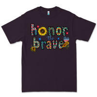 Plum honor the brave Premium Tee - CowhideDigitalArt